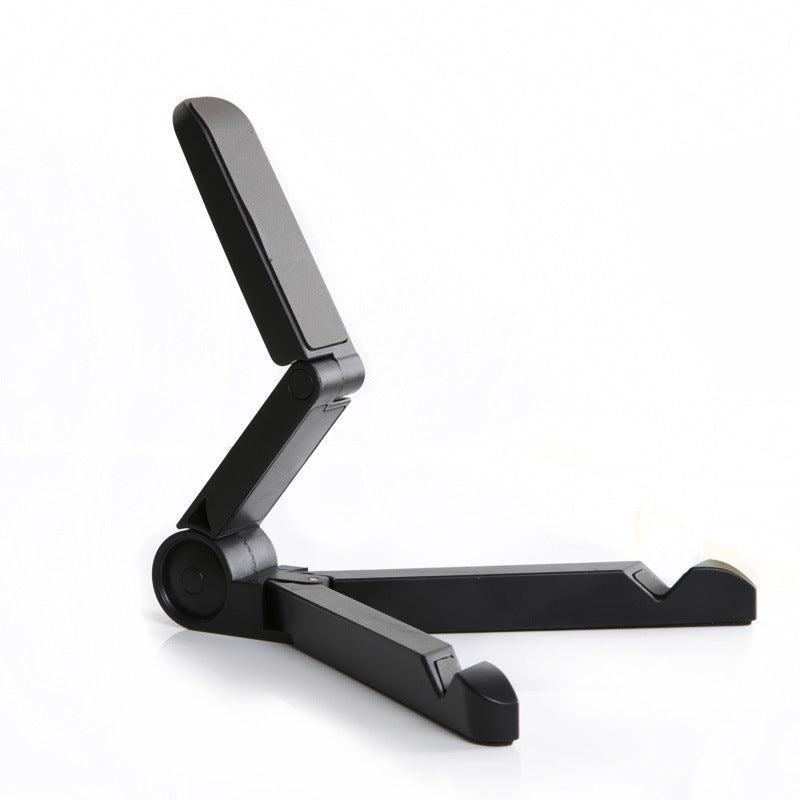 Universal Foldable Phone Tablet Holder Adjustable Bracket Desktop Stand Tripod Stability Support for Phone Adjustable Portable Desktop Holder Mount Folding Tablet Stand Anti-Slip for Ipad